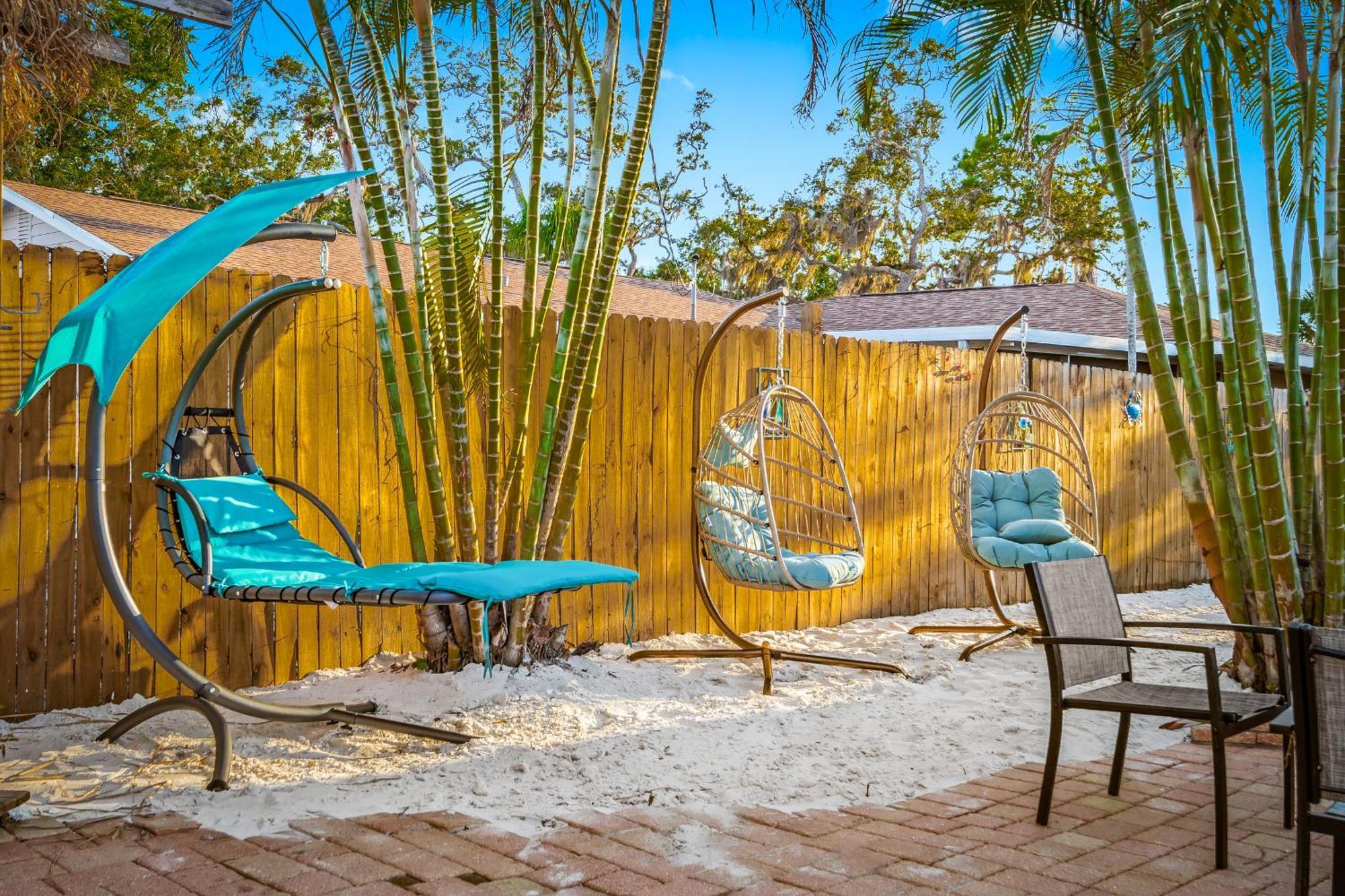 Coastal Villa W Amazing Courtyard - Splash Pad! Sarasota Exterior foto